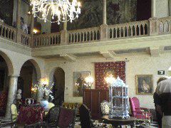 John & Mable Ringling photos on wall